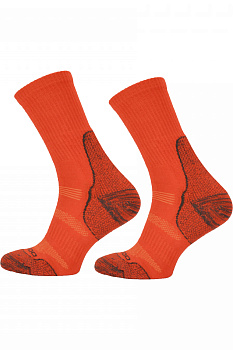 Треккинговые носки Comodo MOUNTAINS MERINO WOOL LIGHT HIKER orange - TRE12-05