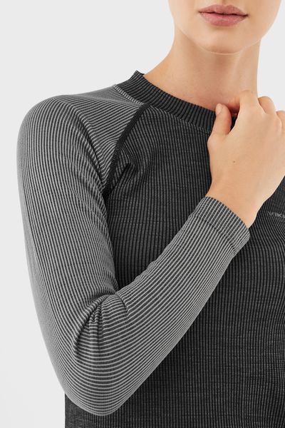 Термобілизна жіноча Viking Mounti Merino Wool комплект термокофта термоштани вовна сірий - 500/25/8757-0800 - L 5908234702910 фото