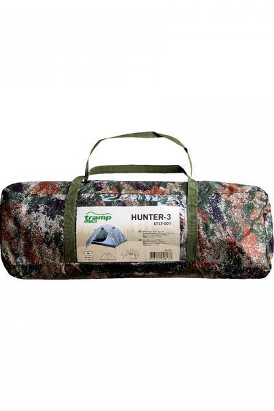 Намет Tramp Lite Hunter 3 camo тримісний камуфляжний - UTLT-001 4823804483674 фото
