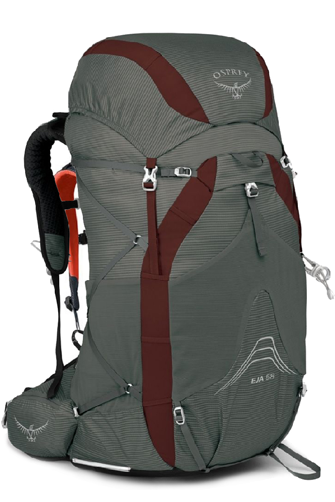 Туристический рюкзак Osprey Eja 58 (S22) Cloud Grey - WXS/S - 009.2823