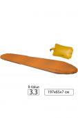 Надувной коврик Exped SynMat HL LW (197x65 см) orange с гермомешком-насосом - 018.0110