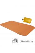 Надувной коврик Exped SynMat HL Duo M (183 x 105/82 см) orange с гермомешком-насосом - 018.0111
