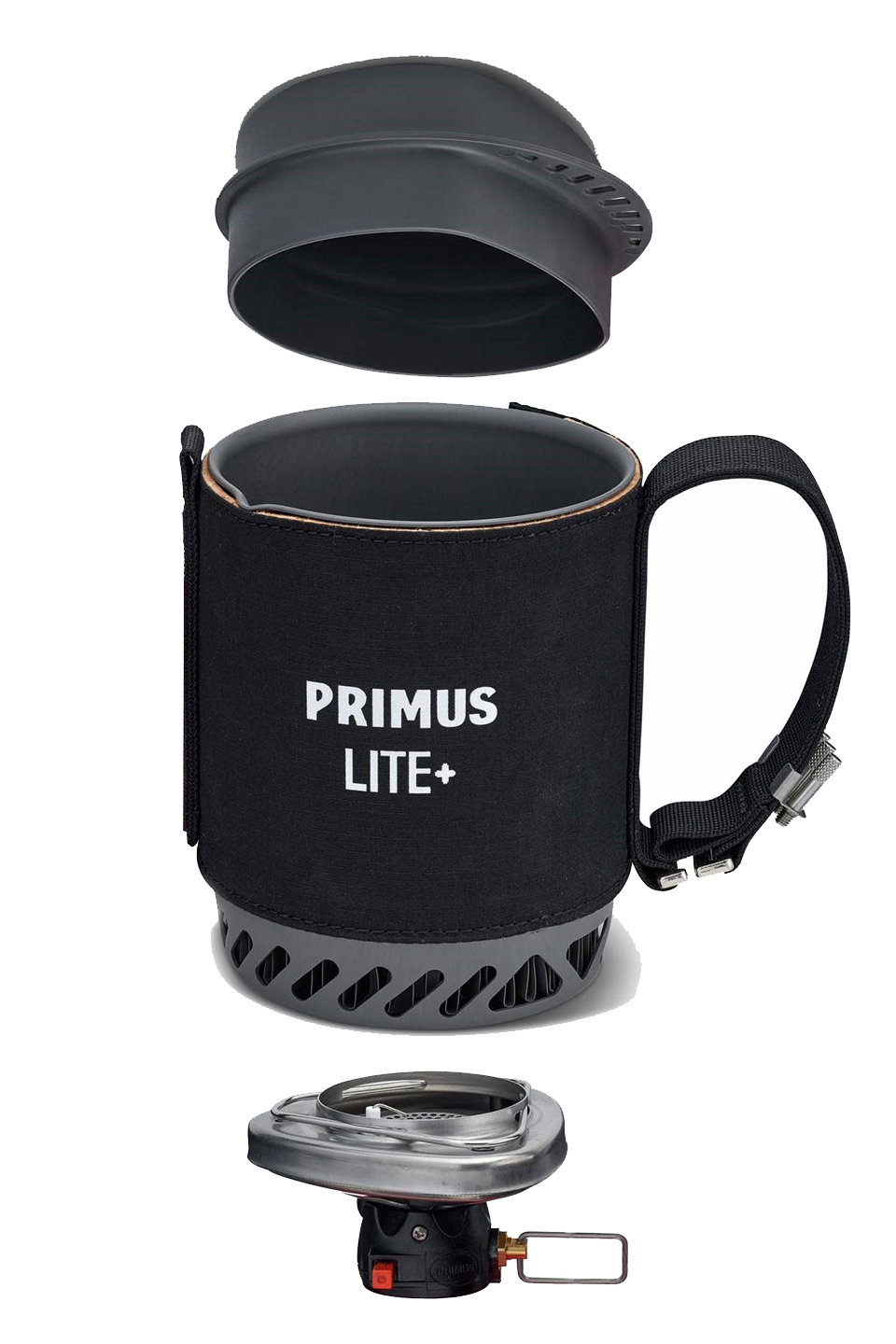 Горелка/система для приготовления пищи PRIMUS Lite Plus Stove System Black - 356030