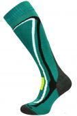 Шкарпетки гірськолижні Comodo SKI SOCKS PERFORMANCE OCEAN зелені - SKI2-04