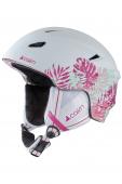 Шлем лыжно-сноубордический Cairn Profil white floral - 0606310-101