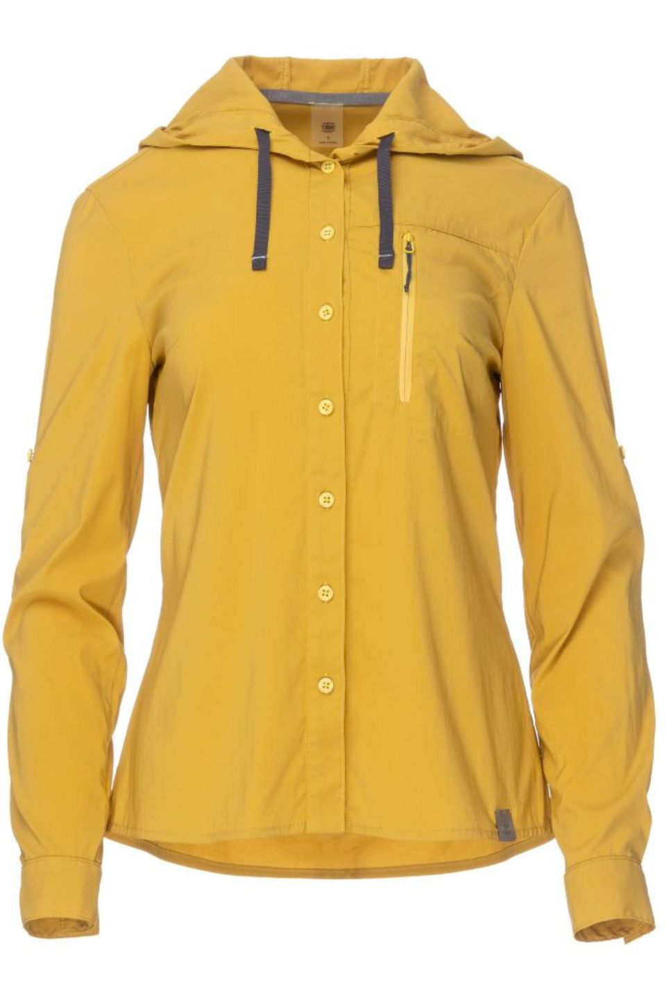 Рубашка женская Turbat Maya Hood Wmn lemon curry yellow