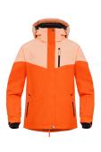 Куртка гірськолижна Brooklet Lili Red orange/Melon orange жіноча - 202303BLJ-03