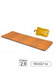 Надувной коврик Exped SynMat UL M (183 x 52 см) orange с гермомешком-насосом - 018.0105