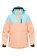Куртка горнолыжная Brooklet Lili Melon orange/Baby blue женская - 202303BLJ-04