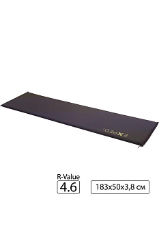 Самонадувающийся коврик Exped SIM 3.8 M (183х50 см) black - 018.0012