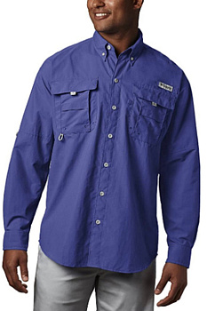 Рубашка с защитой от ультрафиолета Columbia PFG Bahama мужская - FM7048-406