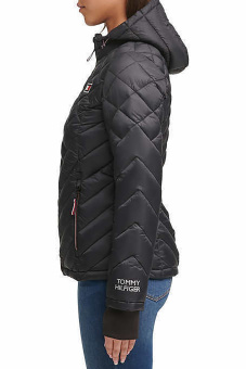 Куртка Tommy Hilfiger Packable Hooded женская черная - 1506135-09