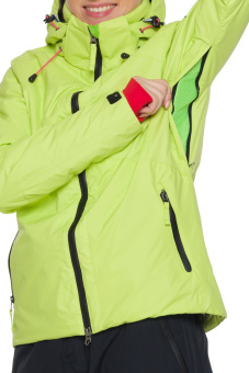 Куртка горнолыжная Brooklet женская желтая - 1130672-15