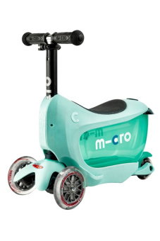 Детский самокат Micro Mini2go Deluxe Mint - MMD017