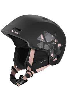 Шлем лыжно-сноубордический Cairn Meteor black powder-pink leaf - 0606130-202