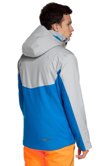 Куртка горнолыжная 4F мужская голубо-серая - D4Z18-36