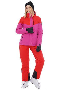 Гірськолижний костюм Brooklet Liliana orange red/raspberry pink W жіночий - BL2021-13