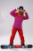 Горнолыжный костюм Brooklet Liliana orange red/raspberry pink W женский - BL2021-13
