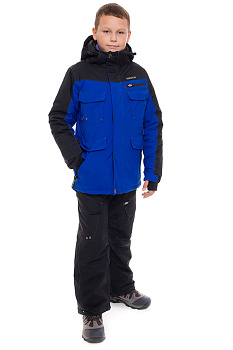  Гірськолижний костюм Karbon дитячий синій - 36313-03