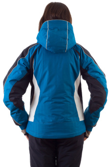 Куртка горнолыжная Karbon женская синяя - 8046
