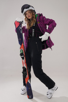 Куртка горнолыжная Brooklet женская фиолетовая - 1130672-17