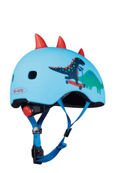 Детский шлем Micro 3D Scootersaurus LED
