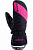 Рукавиці гірськолижні Viking Sherpa GTX Mitten жіночі чорні/рожеві - 150/22/0077-46