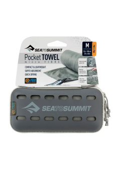 Полотенце из микрофибры Sea To Summit Pocket Towel Grey