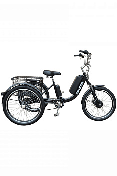 Вантажний електровелосипед триколісний Ardis 24″ 36V 350W чорний, синій, червоний - 2436350ad