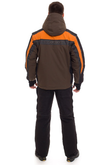 Горнолыжный костюм Karbon мужской коричневый - 10513-04