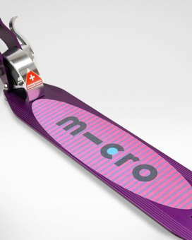 Детский самокат Micro Sprite Purple Stripe - SA0137