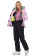 Горнолыжный костюм Brooklet Liliana bunny nose pink W женский - BL2021-02