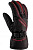 Перчатки горнолыжные Viking Devon мужские черные с красным - 110/22/6014-34