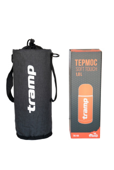 Термочехол для термоса Tramp Soft Touch 1,0 л , Серый