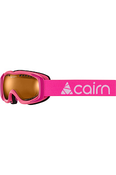 Маска лыжно-сноубордическая Cairn Booster Photochromic Jr neon pink детская - 0580098-2160