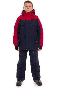  Гірськолижний костюм Karbon дитячий темно-синій - 36313-11