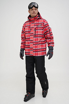  Гірськолижний костюм Karbon чоловічий червоний - 37314-15