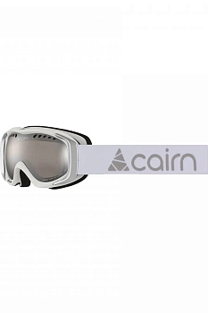 Маска лыжно-сноубордическая Cairn Booster SPX3 Jr mat white-silver детская - 0580099-8101