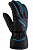 Перчатки горнолыжные Viking Devon мужские черные с синим - 110/22/6014-15