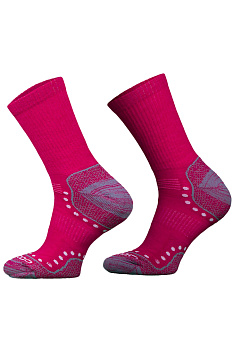 Треккинговые носки Comodo ALPACA MERINO WOOL LIGHT HIKER pink - STAL-02