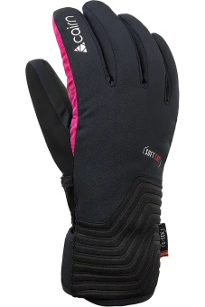 Перчатки горнолыжные Cairn Elena W black-neon pink женские - 0493945-102