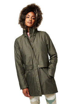 Куртка O`neill Journey Parka женская зеленая - 9P6020-6058
