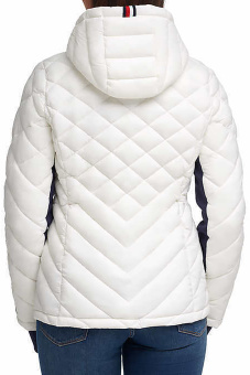 Куртка Tommy Hilfiger Packable Hooded женская белая - 1506135-01