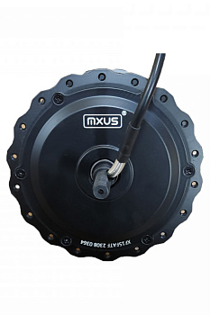 Мотор-колесо MXUS XF15F FATBIKE 48V 750W переднє редукторне для фетбайка - 23080364