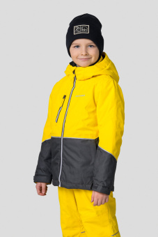 Куртка горнолыжная Hannah ANAKIN JR dark forest/golden yellow детская - 10025489HHX