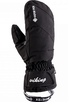Рукавиці гірськолижні Viking Sherpa GTX Mitten жіночі чорні - 150/22/0077-09