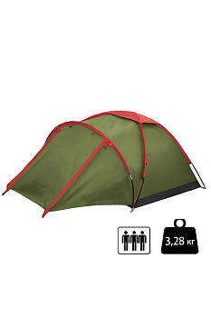 Палатка Tramp Lite Fly 3 трехместная - ТLT-003-olive