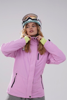 Куртка горнолыжная Brooklet Lili bunny nose pink W женская - BL2021-002