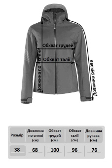 Куртка горнолыжная Ziener Pegina женская розовая - 196112-SCH