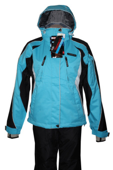 Куртка горнолыжная Karbon женская голубая - 8055